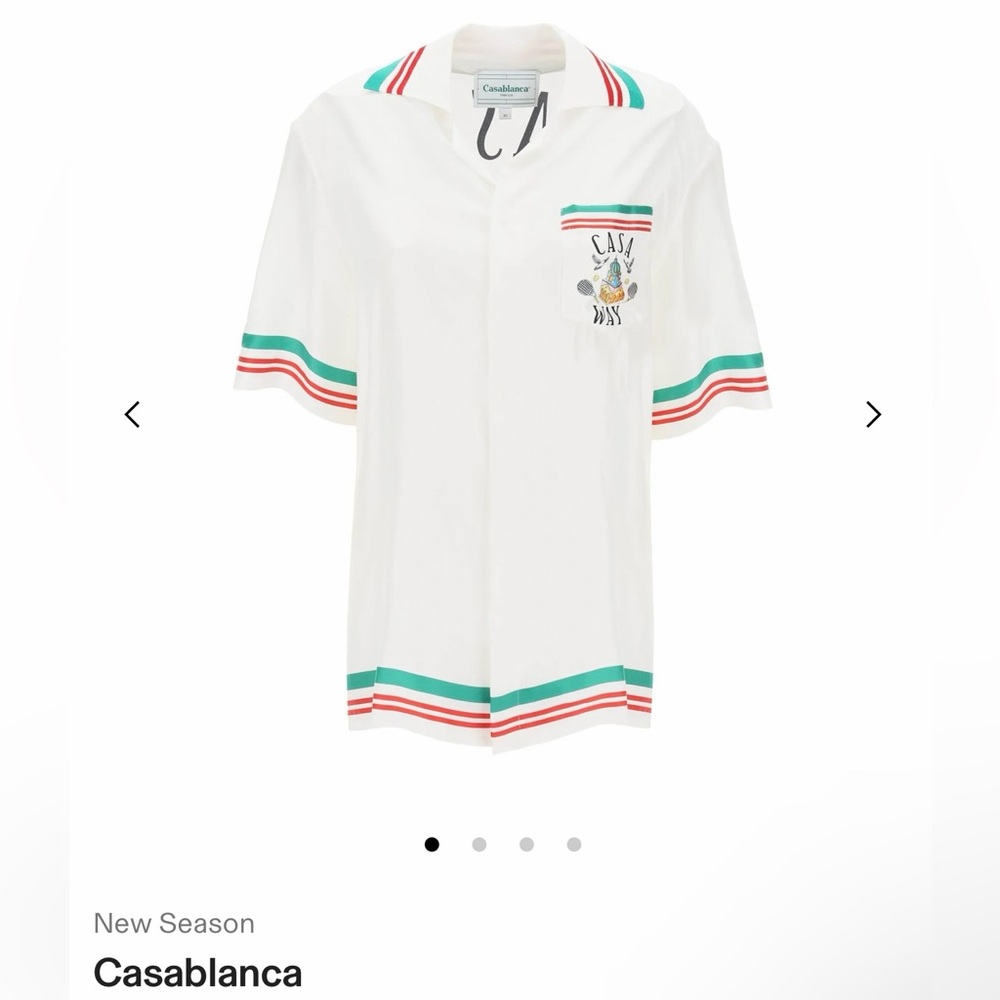 Casablanca Silk Shirt